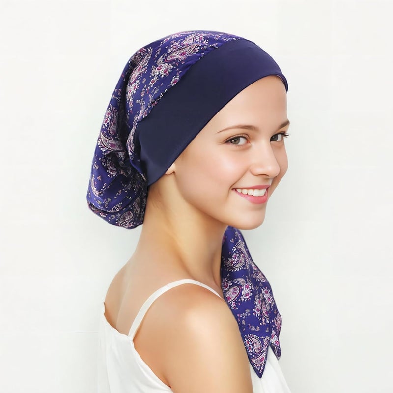 Belleshow Chemo Headwear Turbans for Women, Cancer Head Scarf, Headwear Coverings Caps, Head Wraps for Cancer Patients - Image 3